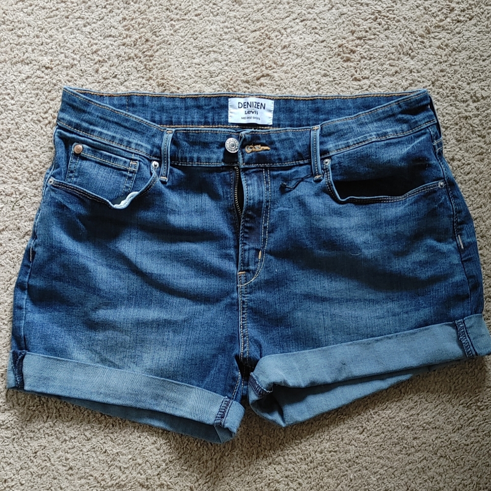 Mid Waist Jean Shorts ☀️✨